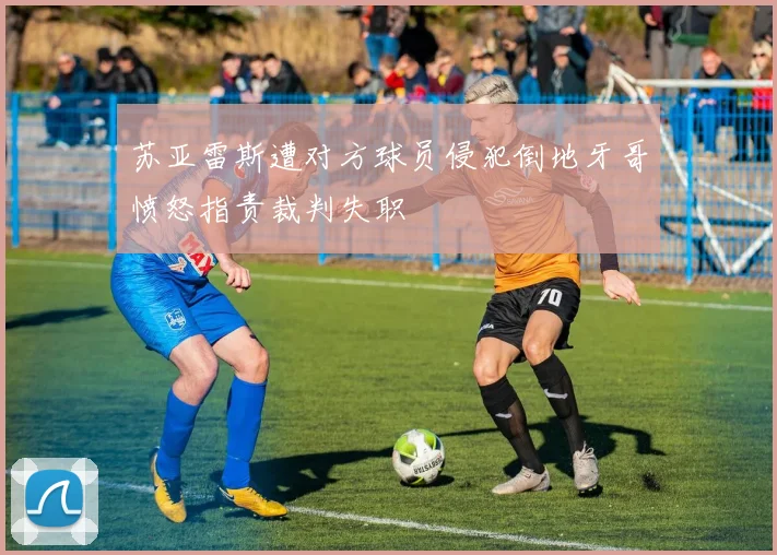 苏亚雷斯遭对方球员侵犯倒地牙哥愤怒指责裁判失职